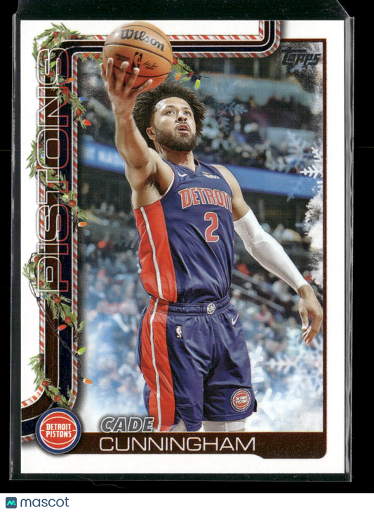 2025-26 Topps Holiday Basketball Cade Cunningham #H32