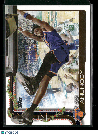 2025-26 Topps Holiday Basketball OG Anunoby #H13