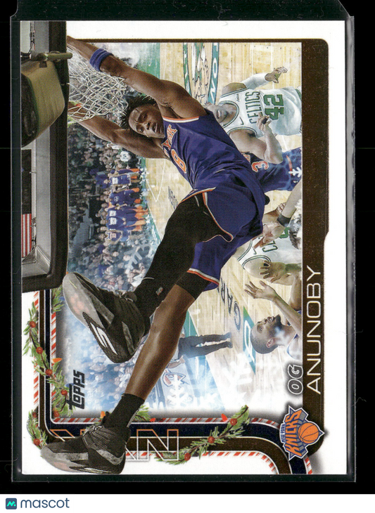 2025-26 Topps Holiday Basketball OG Anunoby #H13