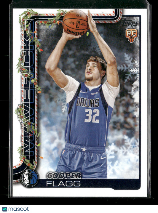 2025-26 Topps Holiday Basketball Cooper Flagg #H161 RC