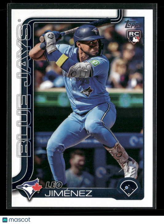 2025 Topps Series 2 Baseball Leo Jiménez #535 RC