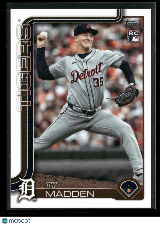 2025 Topps Series 2 Baseball Ty Madden #483 RC