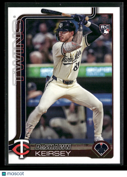 2025 Topps Series 2 Baseball DaShawn Keirsey #605 RC