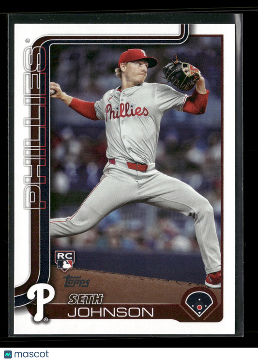 2025 Topps Series 2 Baseball Seth Johnson #362 RC