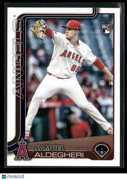 2025 Topps Series 2 Baseball Samuel Aldegheri #438 RC