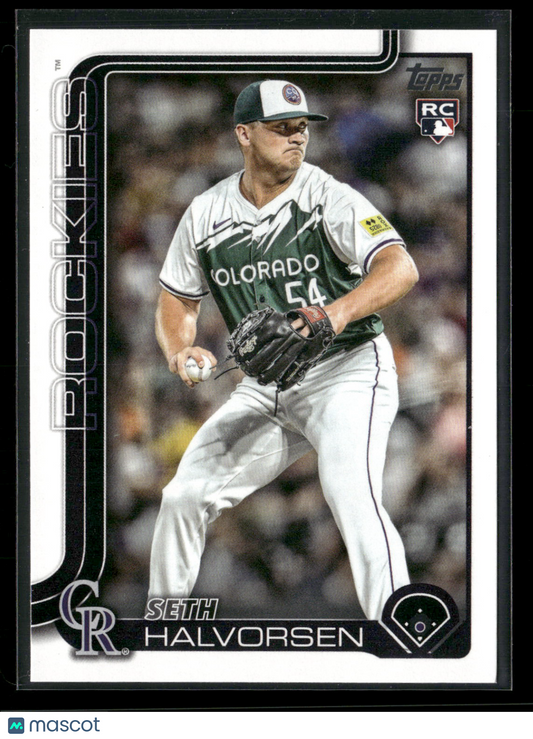 2025 Topps Series 2 Baseball Seth Halvorsen #597 RC