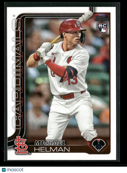 2025 Topps Series 2 Baseball Michael Helman #418 RC