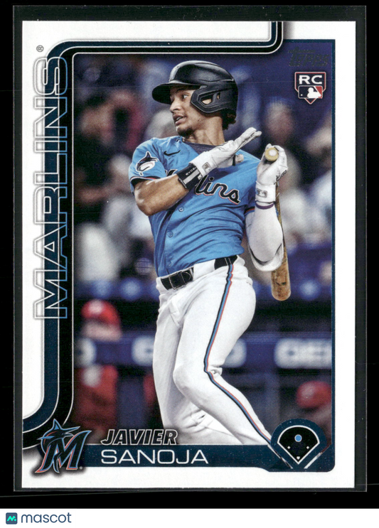 2025 Topps Series 2 Baseball Javier Sanoja #653 RC