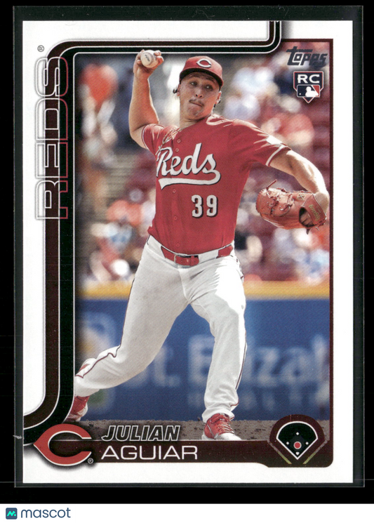 2025 Topps Series 2 Baseball Julian Aguiar #566 RC