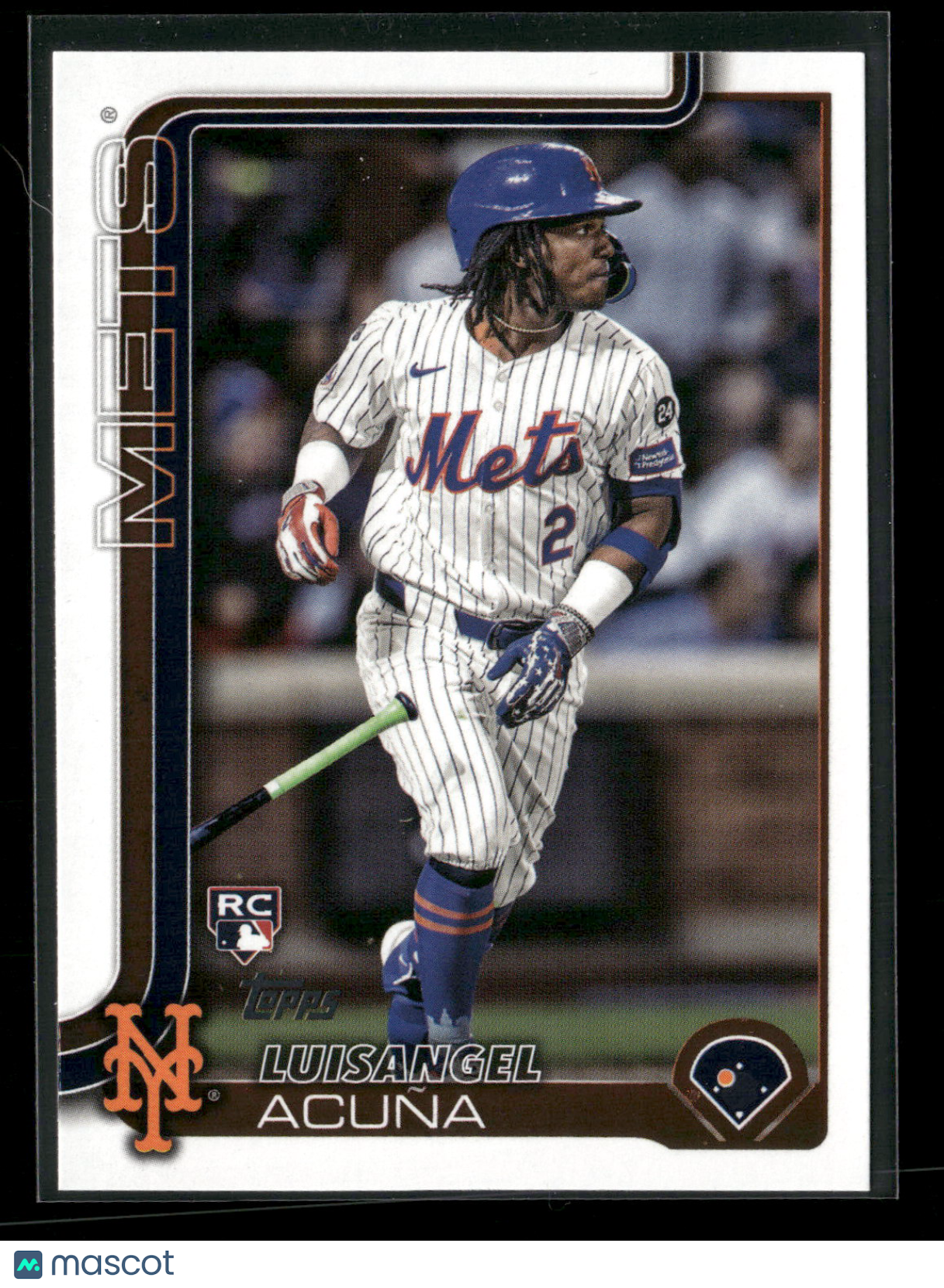2025 Topps Series 2 Baseball Luisangel Acuña #524 RC
