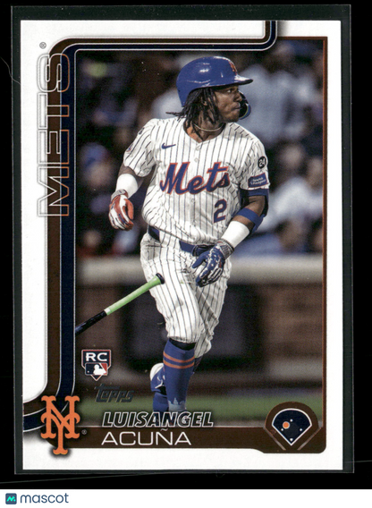 2025 Topps Series 2 Baseball Luisangel Acuña #524 RC