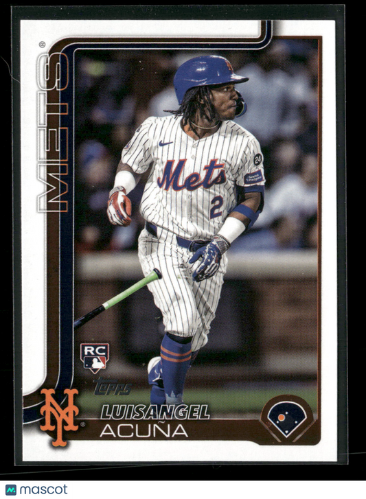 2025 Topps Series 2 Baseball Luisangel Acuña #524 RC