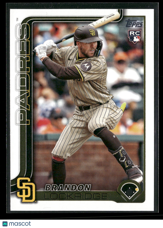 2025 Topps Series 2 Baseball Brandon Lockridge #568 RC