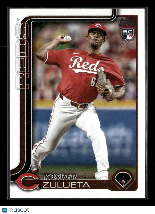 2025 Topps Series 2 Baseball Yosver Zulueta #372 RC