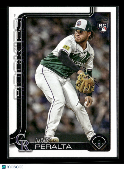 2025 Topps Series 2 Baseball Luis Peralta #526 RC