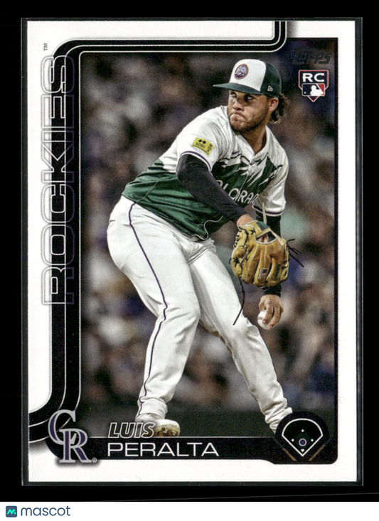 2025 Topps Series 2 Baseball Luis Peralta #526 RC