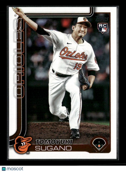 2025 Topps Series 2 Baseball Tomoyuki Sugano #417 RC