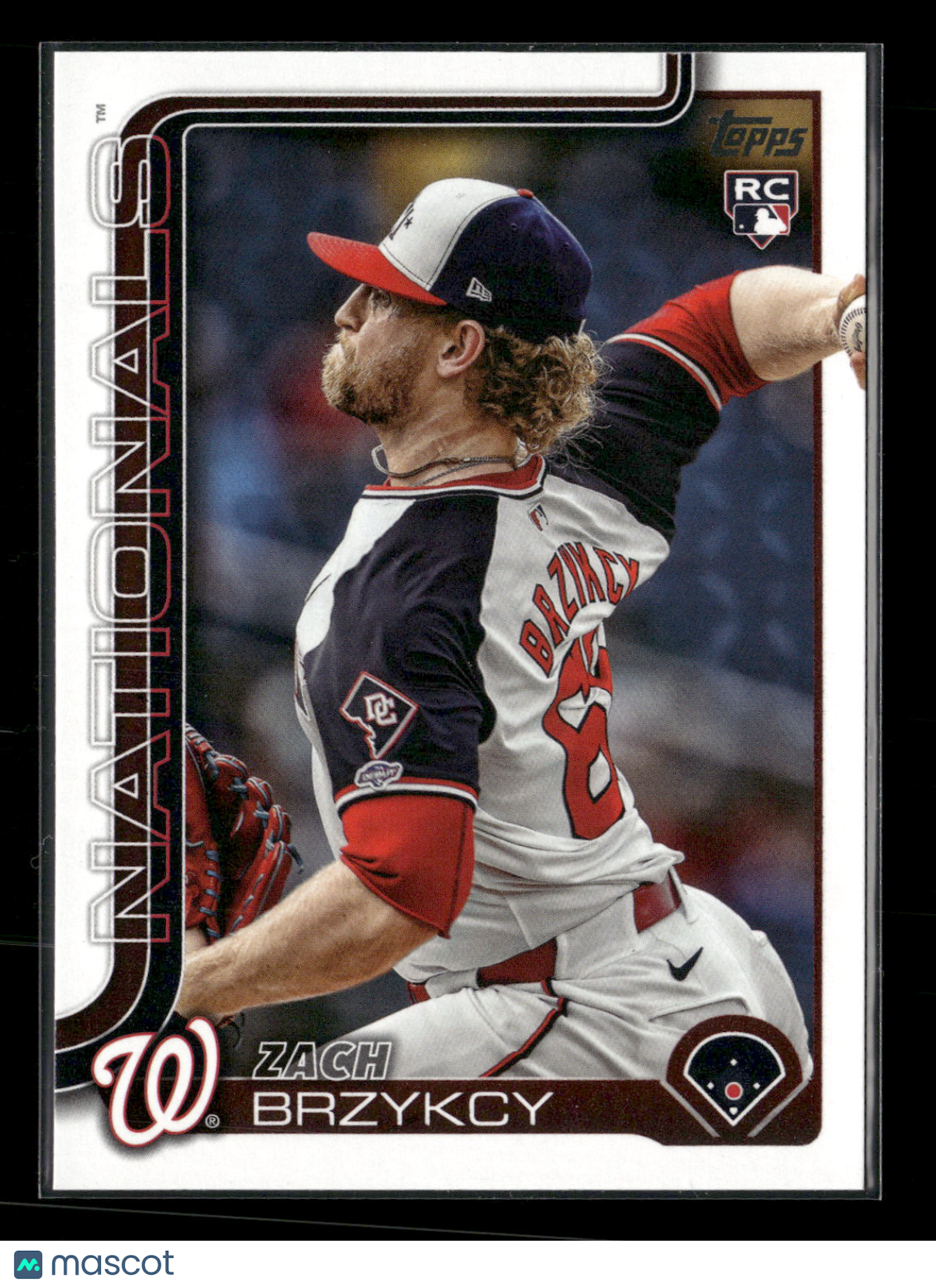 2025 Topps Series 2 Baseball Zach Brzykcy #411 RC