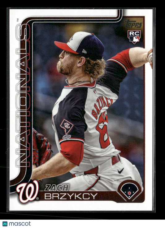 2025 Topps Series 2 Baseball Zach Brzykcy #411 RC