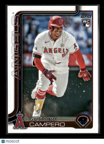 2025 Topps Series 2 Baseball Gustavo Campero #387 RC