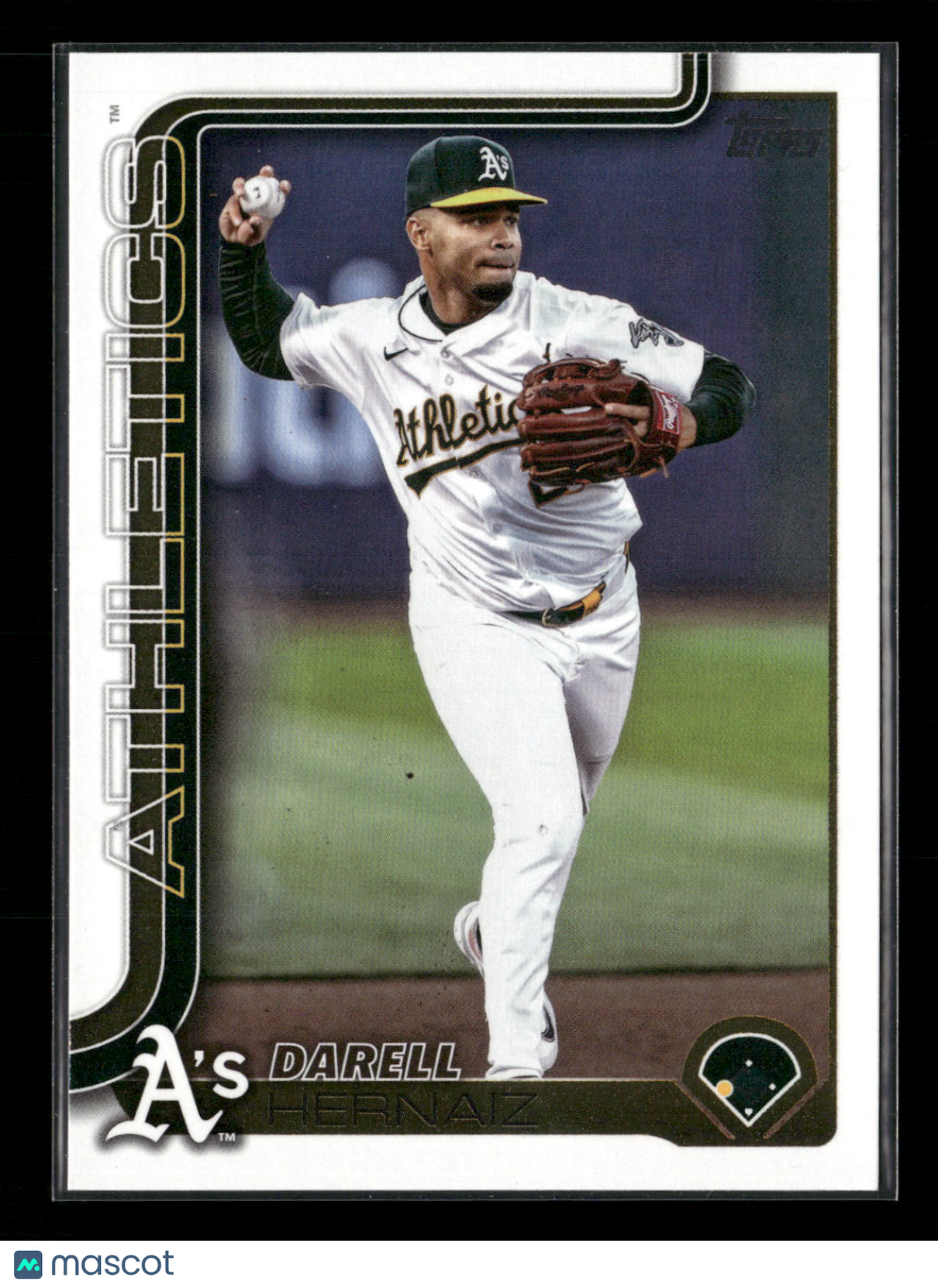 2025 Topps Series 2 Baseball Darell Hernaiz #695