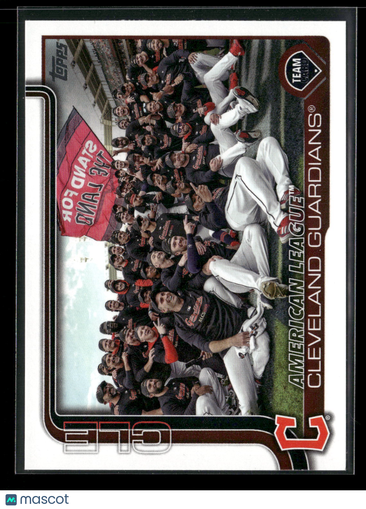 2025 Topps Series 2 Baseball Cleveland Guardians Team Card #612