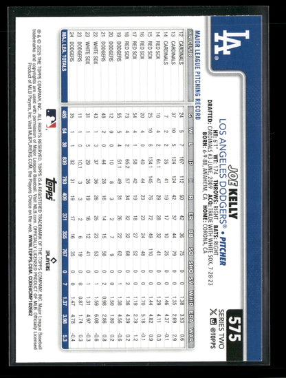 2025 Topps Series 2 Baseball Joe Kelly #575