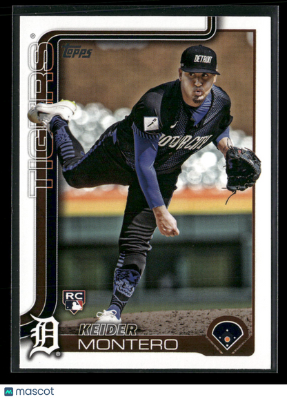 2025 Topps Series 2 Baseball Keider Montero #665 RC