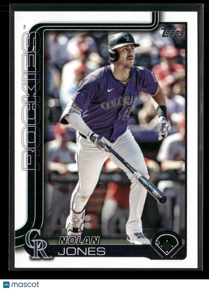 2025 Topps Series 2 Baseball Nolan Jones #403