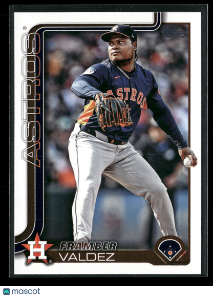 2025 Topps Series 2 Baseball Framber Valdez #544