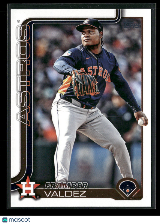 2025 Topps Series 2 Baseball Framber Valdez #544