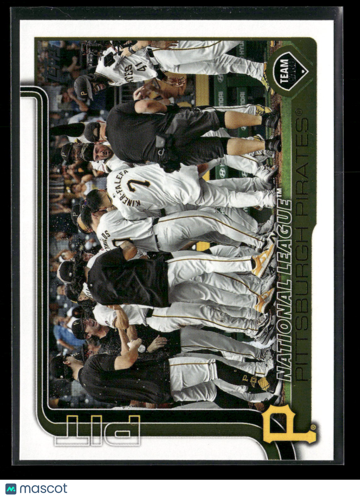 2025 Topps Series 2 Baseball Pittsburgh Pirates Team Card #677