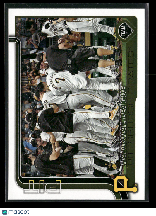 2025 Topps Series 2 Baseball Pittsburgh Pirates Team Card #677