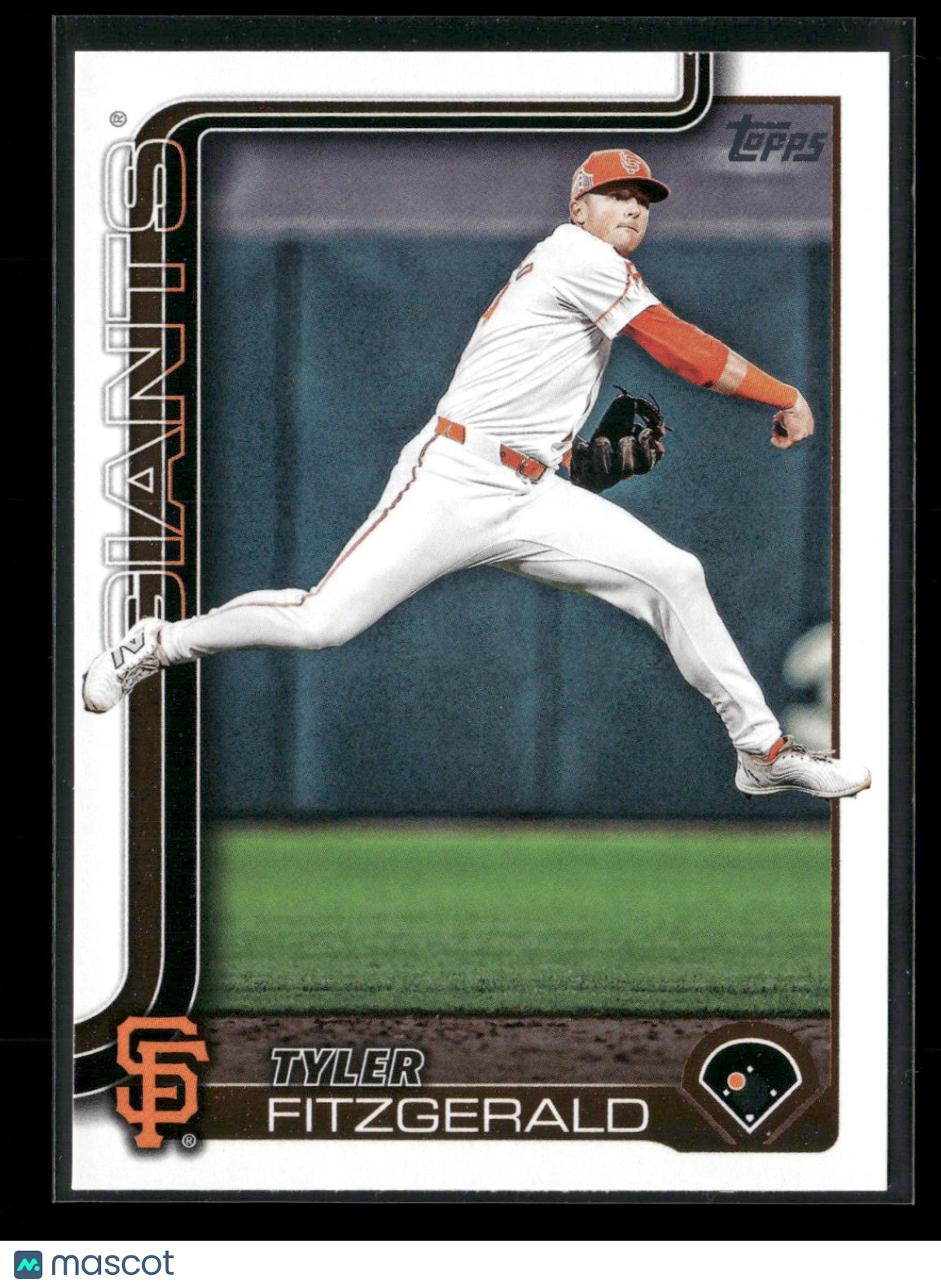 2025 Topps Series 2 Baseball Tyler Fitzgerald #596