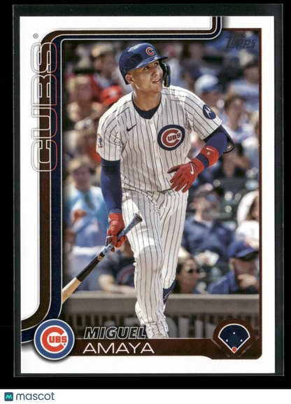 2025 Topps Series 2 Baseball Miguel Amaya #406