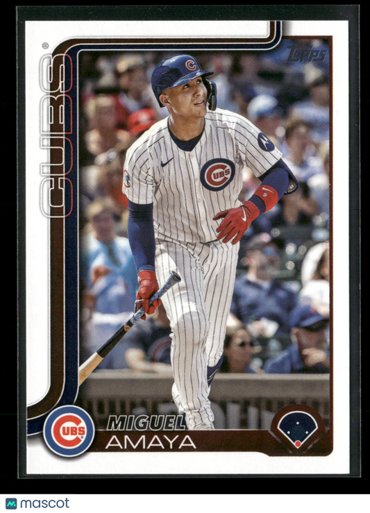 2025 Topps Series 2 Baseball Miguel Amaya #406