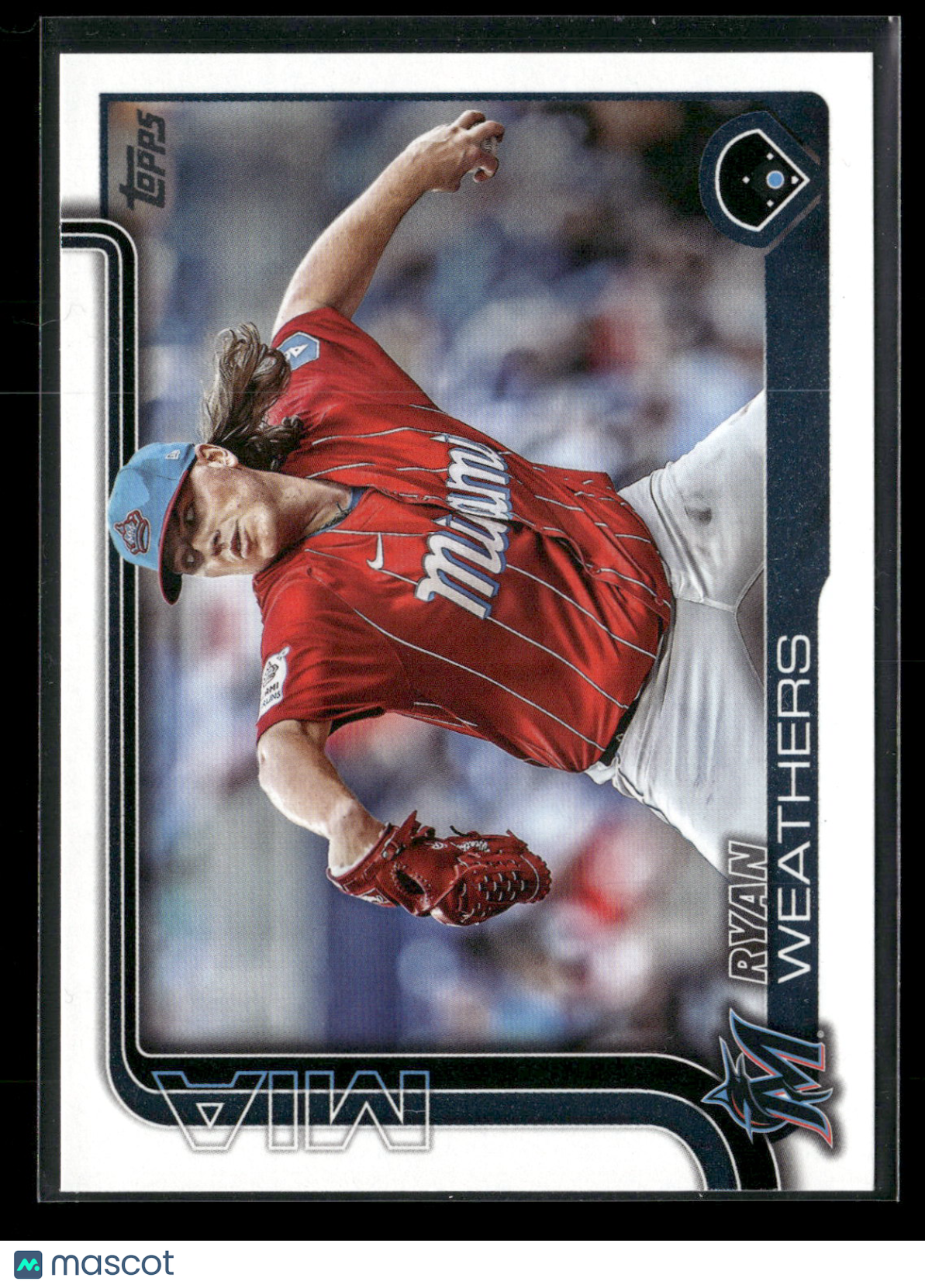 2025 Topps Series 2 Baseball Ryan Weathers #539