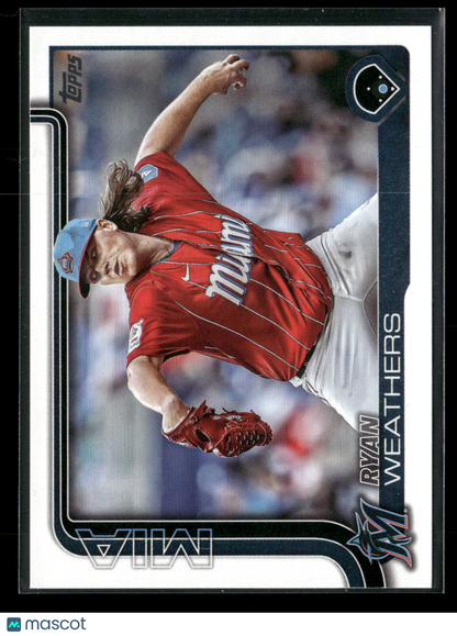 2025 Topps Series 2 Baseball Ryan Weathers #539