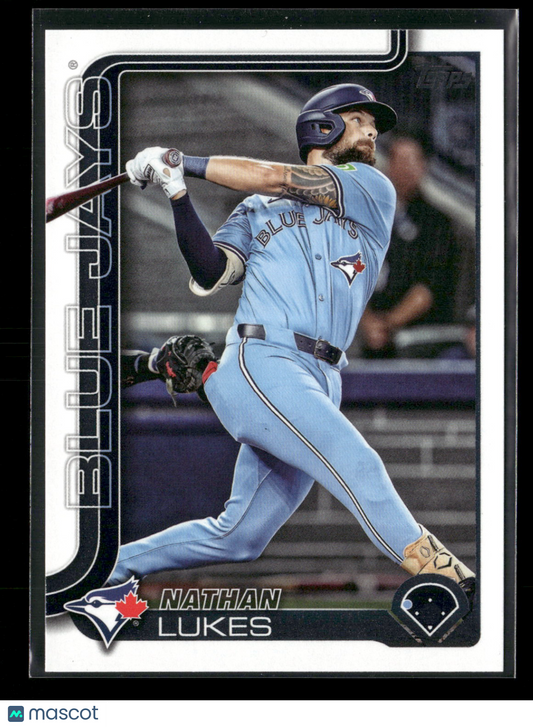 2025 Topps Series 2 Baseball Nathan Lukes #420