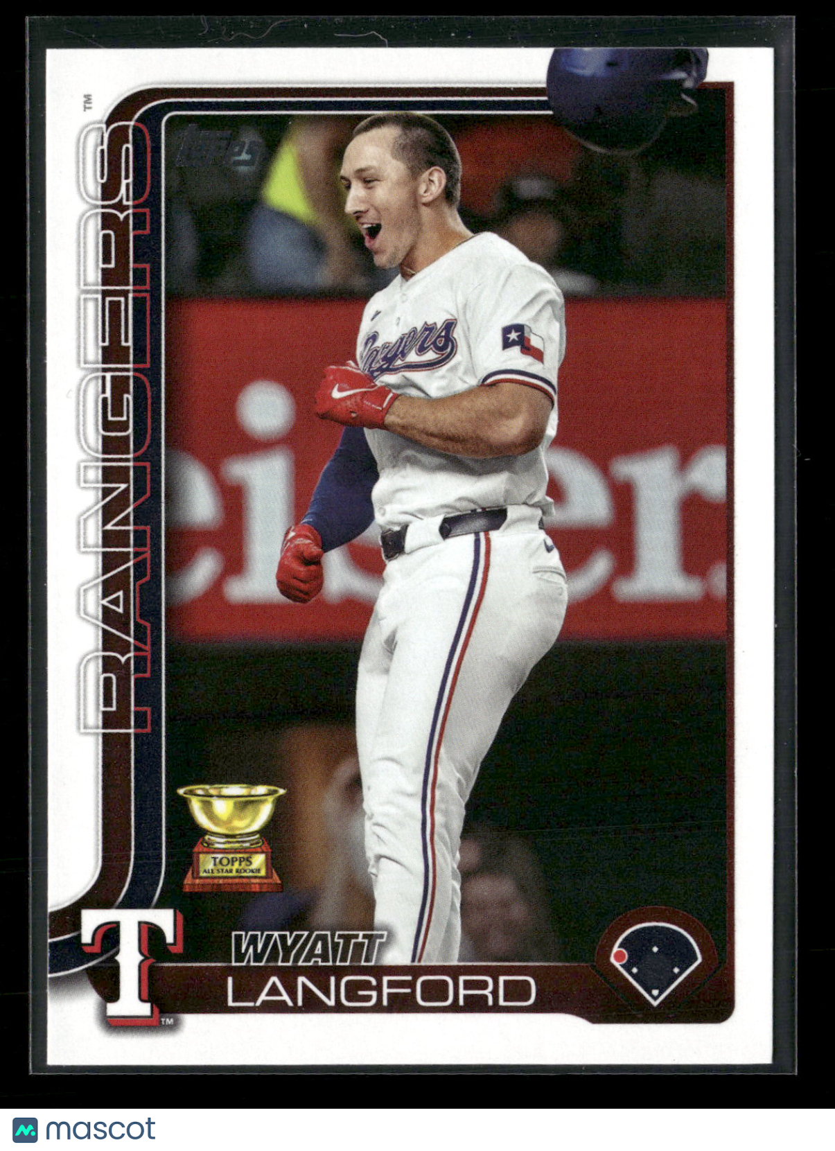 2025 Topps Series 2 Baseball Wyatt Langford #455