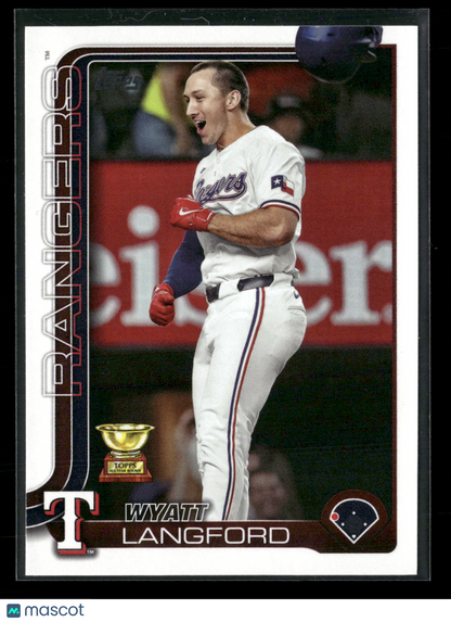 2025 Topps Series 2 Baseball Wyatt Langford #455