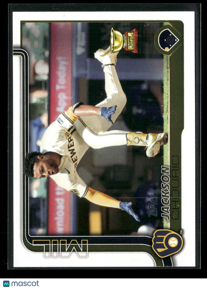 2025 Topps Series 2 Baseball Jackson Chourio #376