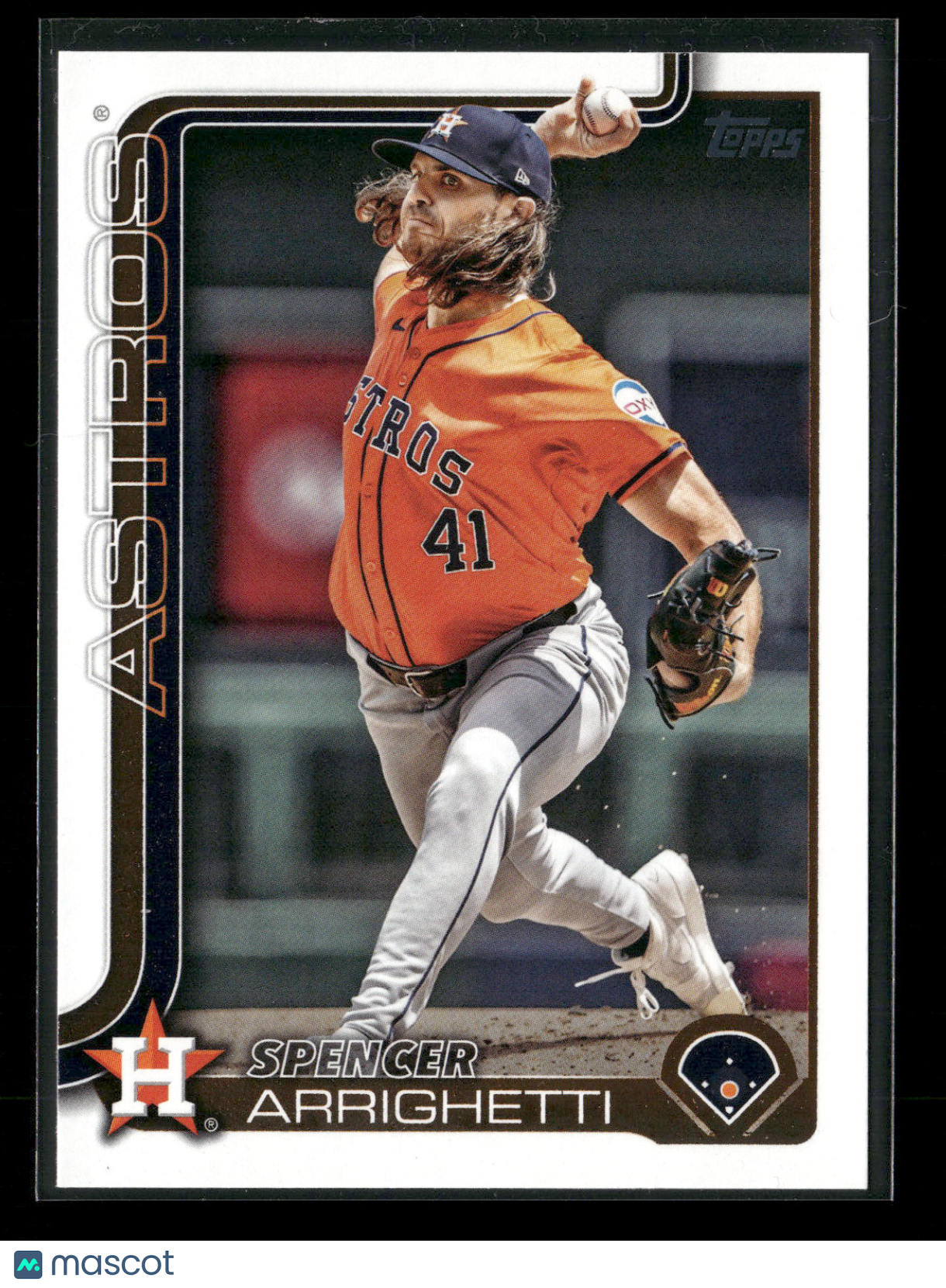 2025 Topps Series 2 Baseball Spencer Arrighetti #522