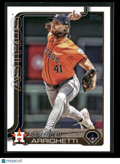 2025 Topps Series 2 Baseball Spencer Arrighetti #522