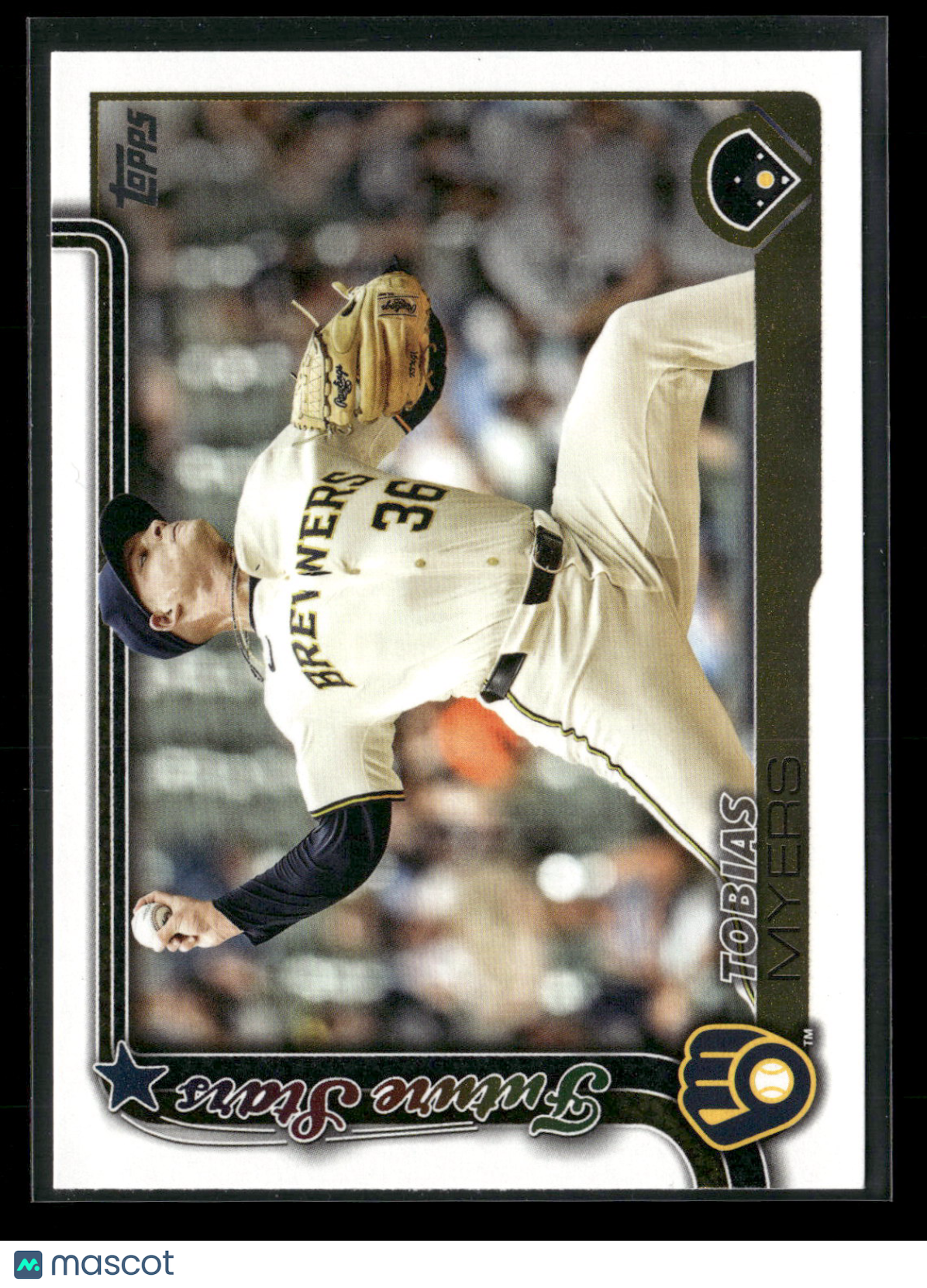 2025 Topps Series 2 Baseball Tobias Myers #636