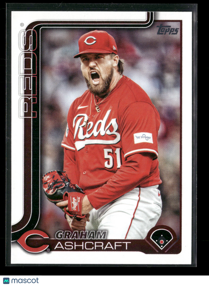 2025 Topps Series 2 Baseball Graham Ashcraft #626