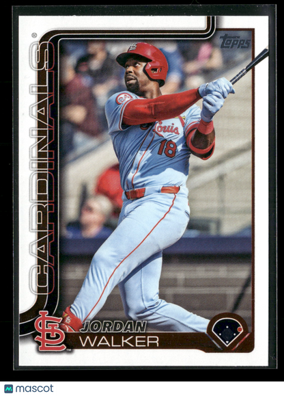 2025 Topps Series 2 Baseball Jordan Walker #485