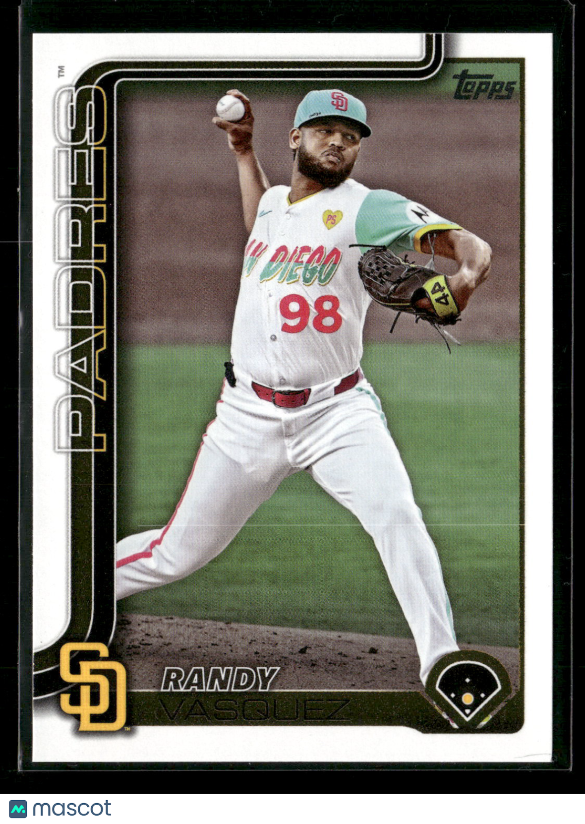 2025 Topps Series 2 Baseball Randy Vásquez #456