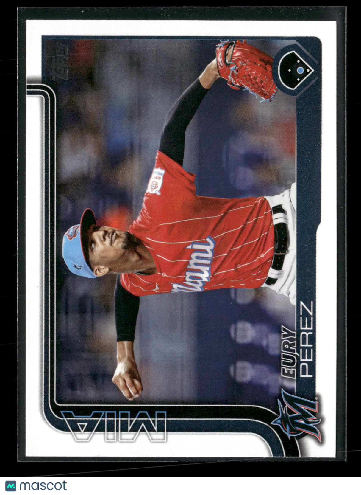 2025 Topps Series 2 Baseball Eury Pérez #487