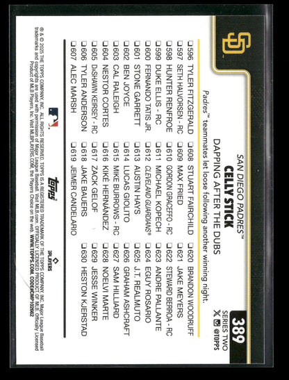 2025 Topps Series 2 Baseball Celly Stick #389